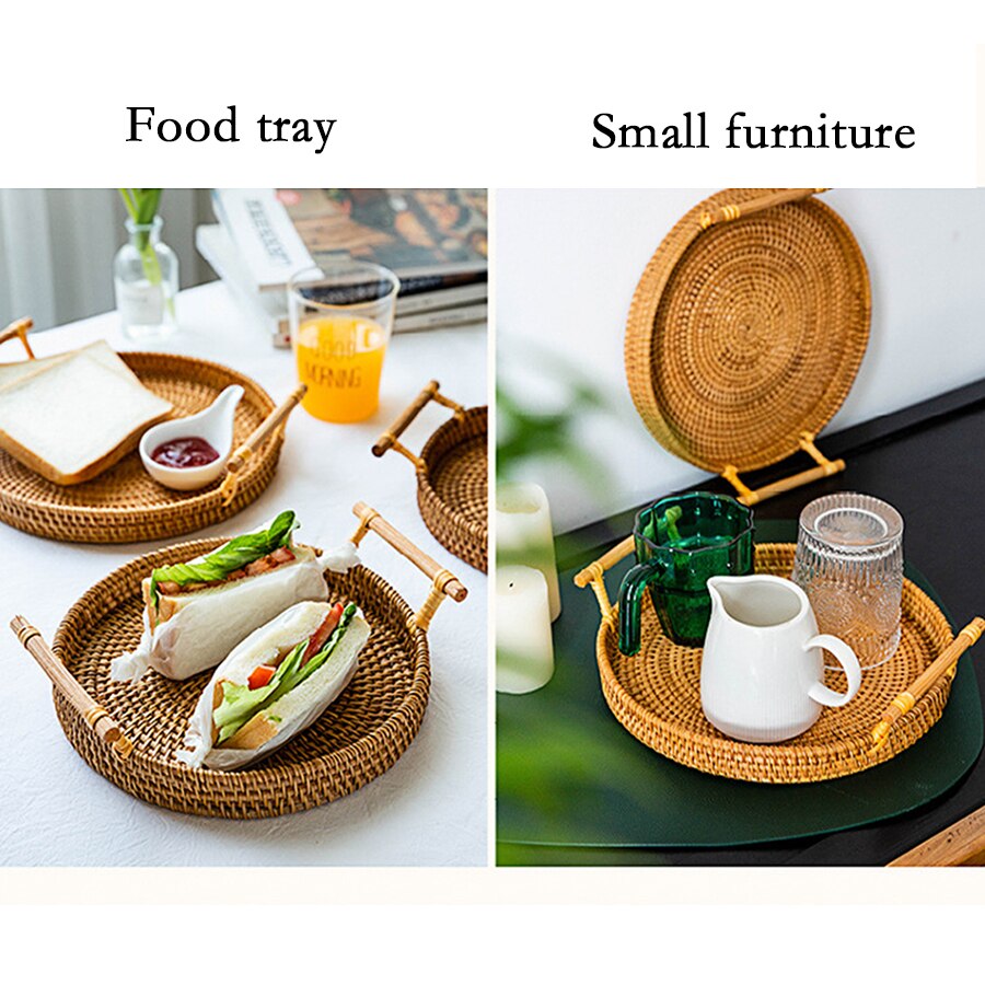 Modern Housewife Rattan Tray