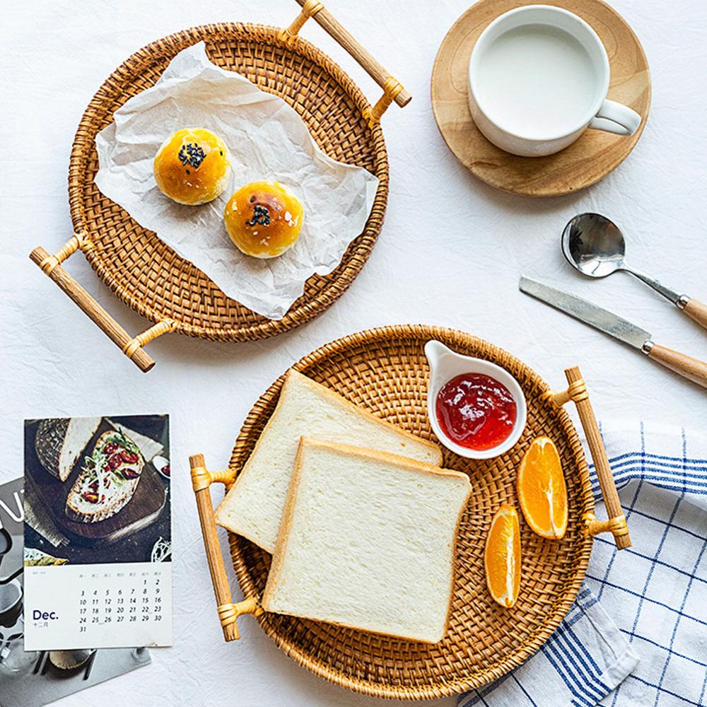 Modern Housewife Rattan Tray
