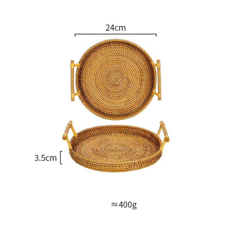 Modern Housewife Rattan Tray