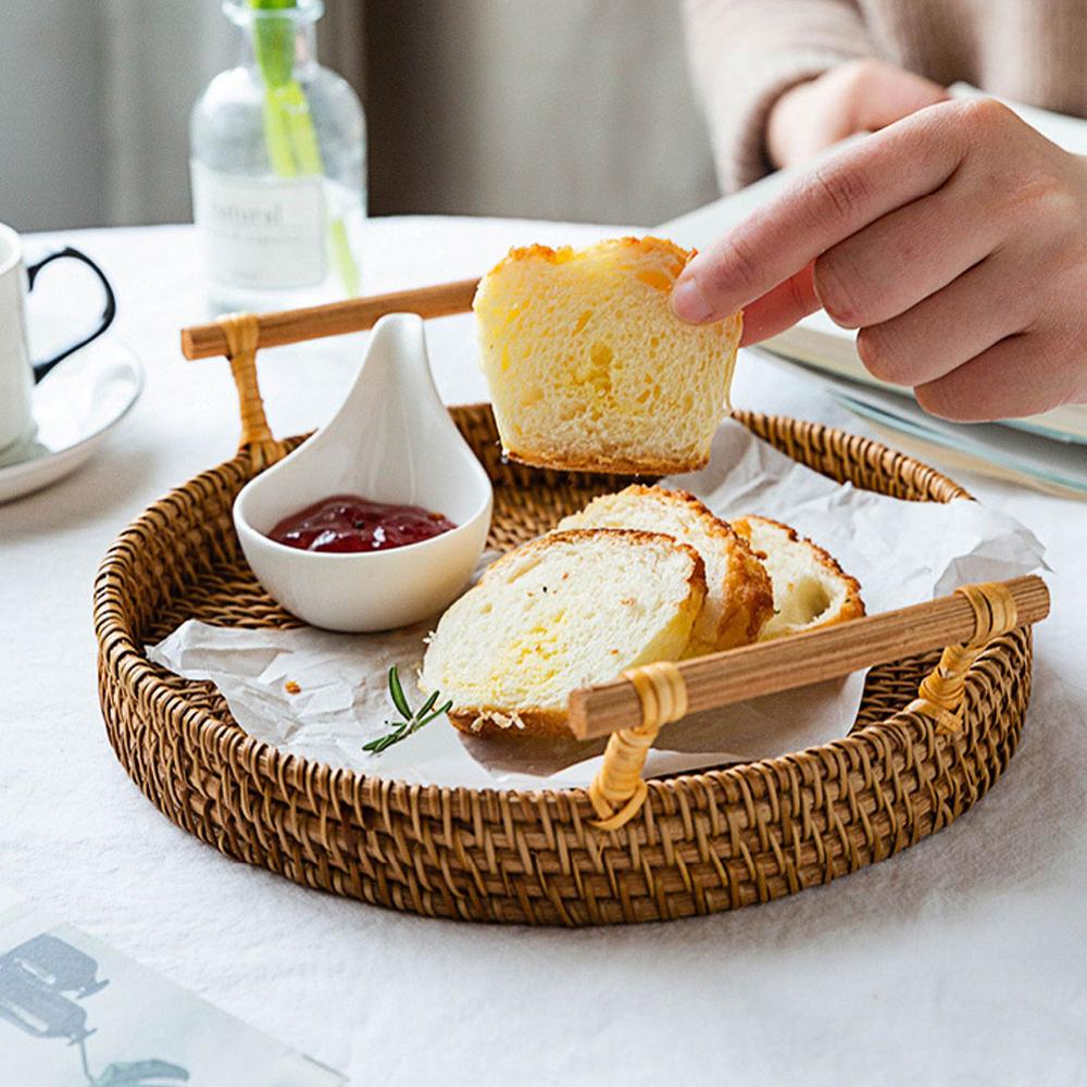 Modern Housewife Rattan Tray