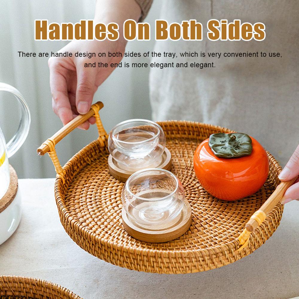 Modern Housewife Rattan Tray