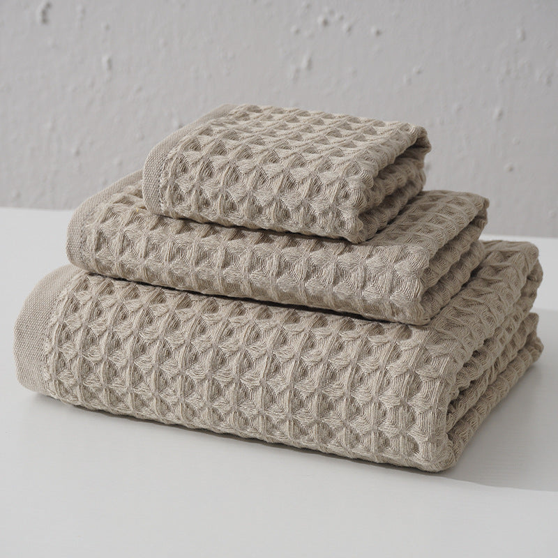 Pure Cotton Honeycomb 32 Bath Towels