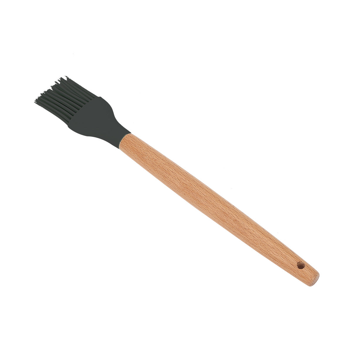 Wooden Handle Silicone Cooking Utensils Set