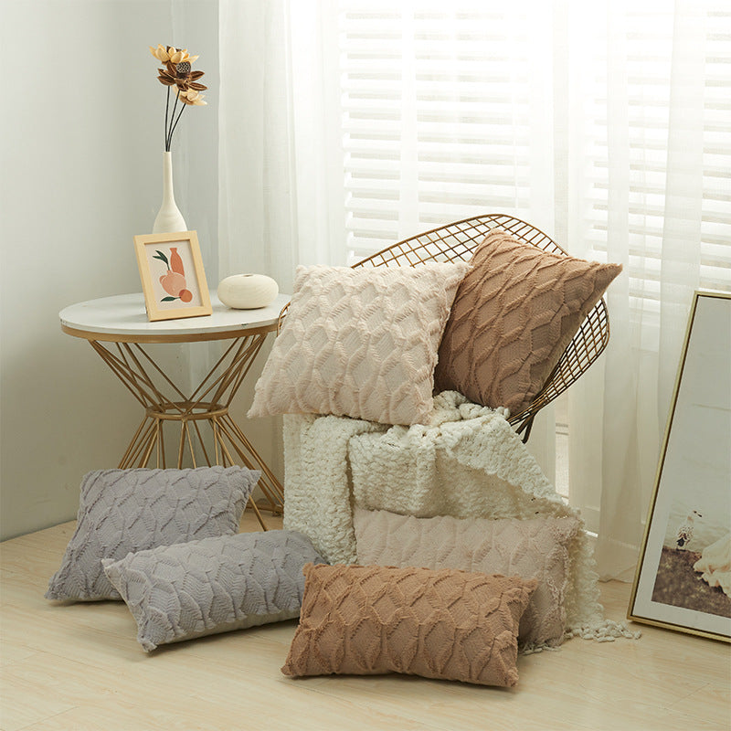 Fur Cushion Cover Pillow Covers Living Room Decoration Sofa Decorative Home Plush Pillows Case