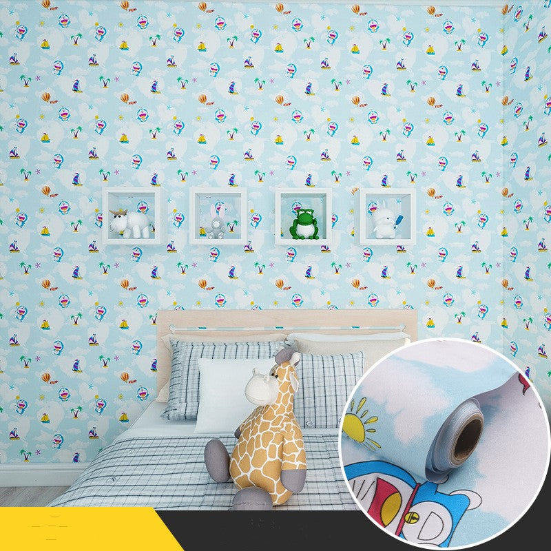 Room Cartoon Pastoral Wallpaper