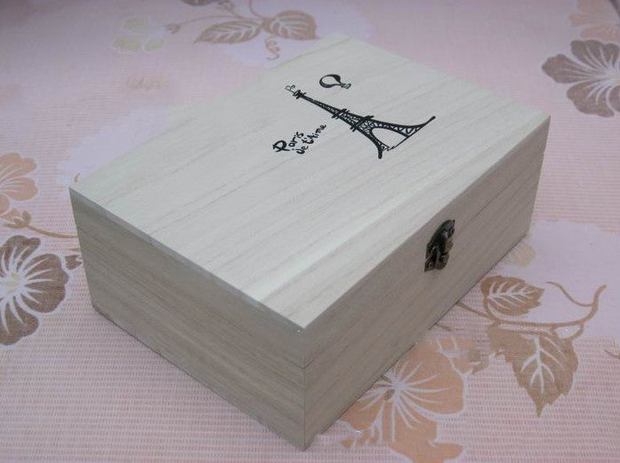 Tower Solid Wood Storage Box Storage Box