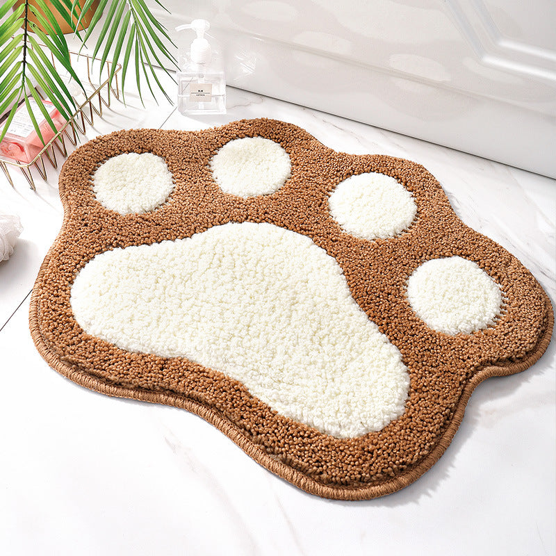 Anti-Slip Mat Bathroom Carpet Door Mat Cute Bathroom Foot Mat