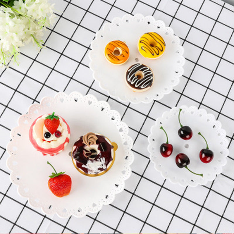 Three-Layer Snack Rack Fruit Plate