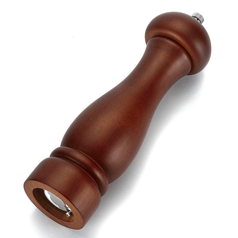 Pepper Grinder Solid Wood Pepper Black Pepper Powder Seasoning Can