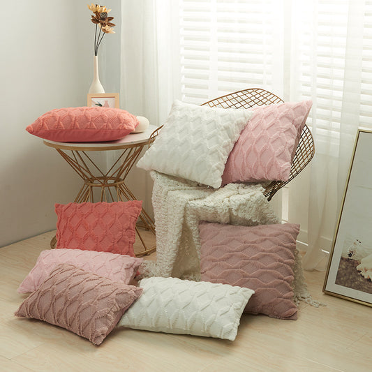 Fur Cushion Cover Pillow Covers Living Room Decoration Sofa Decorative Home Plush Pillows Case