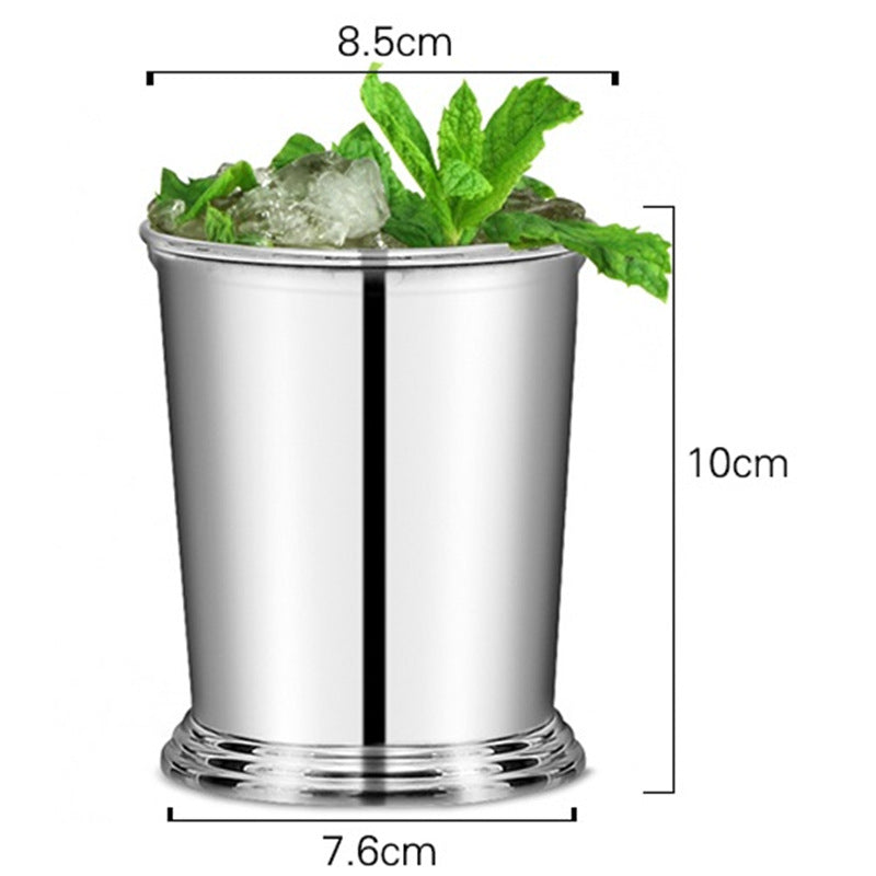 Stainless Steel Cocktail Glass Mojito Mint