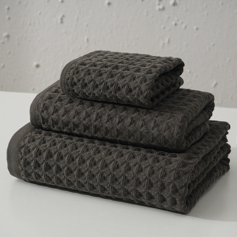 Pure Cotton Honeycomb 32 Bath Towels