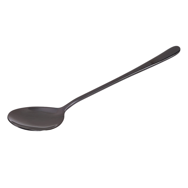 Tableware titanium plated long handle spoon