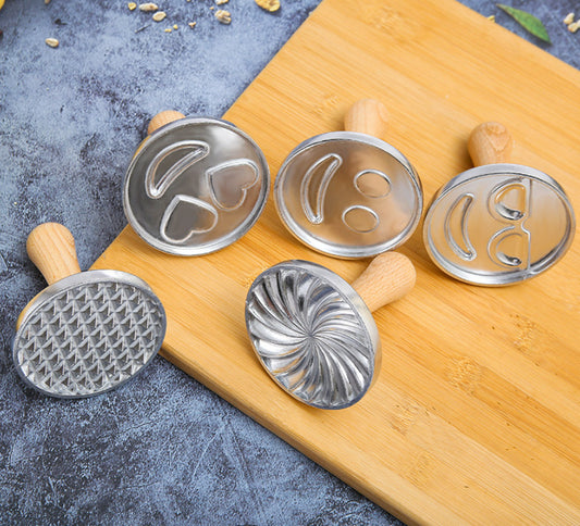 Zinc Alloy Edge Flower Cookie Mold Baking Utensils