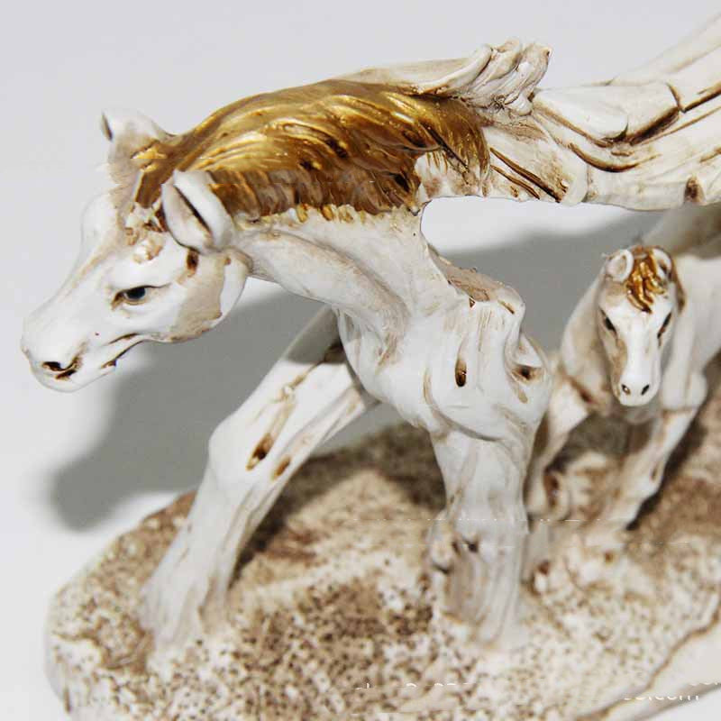 Horse Resin Craft Ornament Office Desktop