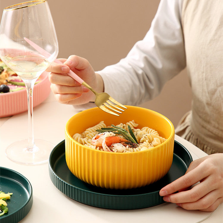 Home Creative Ceramic Oven Baking Bowls