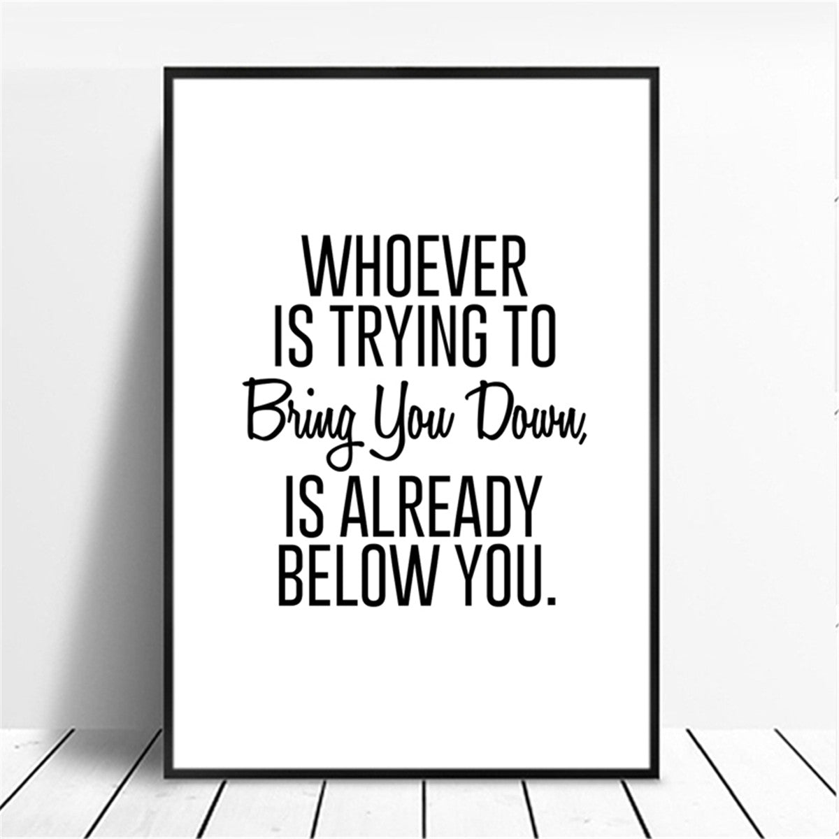 Poster Quote Canvas Painting Phrases Motivational Wall-Art Home-Decor Pictures Minimalist