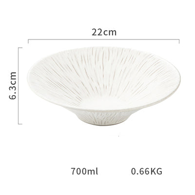 Creative Nordic Style Ceramic Western Dinner Plate Home