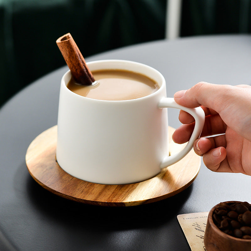 Ceramic coffee cup set for lovers cup