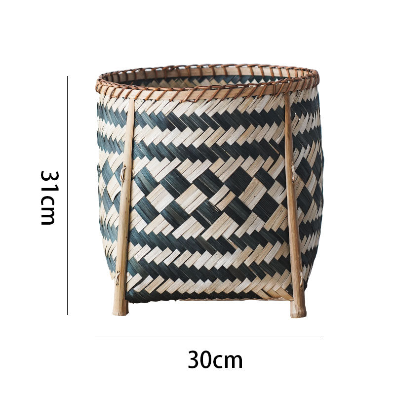 Creative High-end Weaving Of Handmade Bamboo Baskets