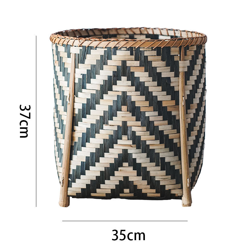 Creative High-end Weaving Of Handmade Bamboo Baskets