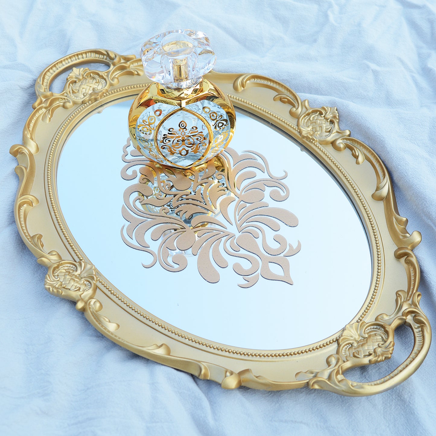 Retro mirror tray