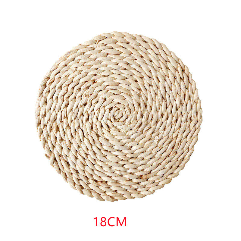 Straw Woven Tea Mat, Table Mat, Placemat