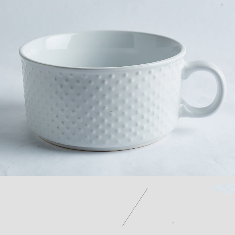 Defective Large-capacity Creative Ceramic Cups And Bowls For Home