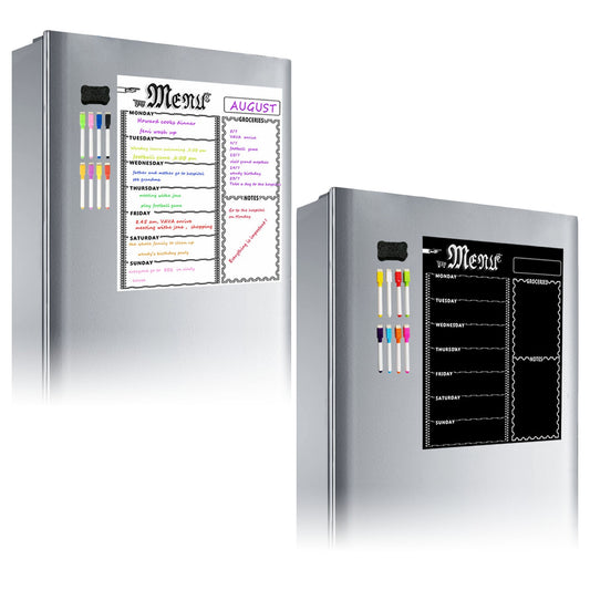 Magnetic plan table refrigerator magnet