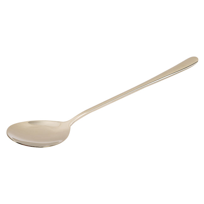 Tableware titanium plated long handle spoon