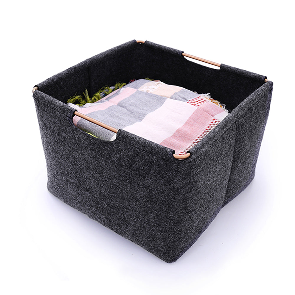 Nordic Style Books And Magazines Toy Felt Storage Basket