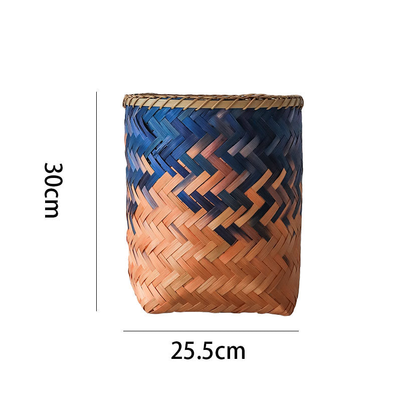 Creative High-end Weaving Of Handmade Bamboo Baskets