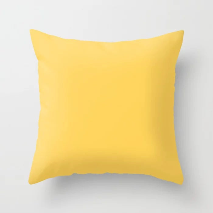 Nordic Simple New Yellow Black Abstract Geometric Pillow Cover Fashion Home Sofa Fabric Craft Pillow Cushion Cover