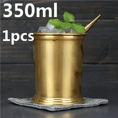 Stainless Steel Cocktail Glass Mojito Mint