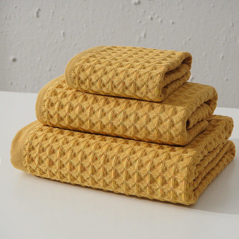 Pure Cotton Honeycomb 32 Bath Towels