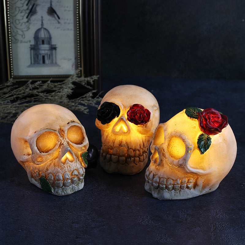 Scary Skull Dress Up Props Halloween Decorations