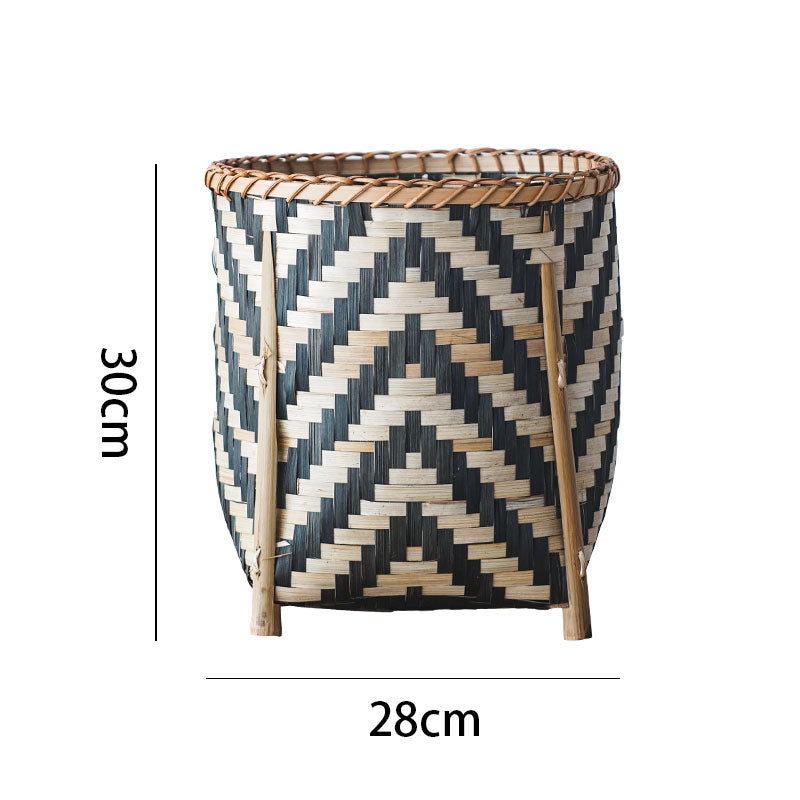 Creative High-end Weaving Of Handmade Bamboo Baskets