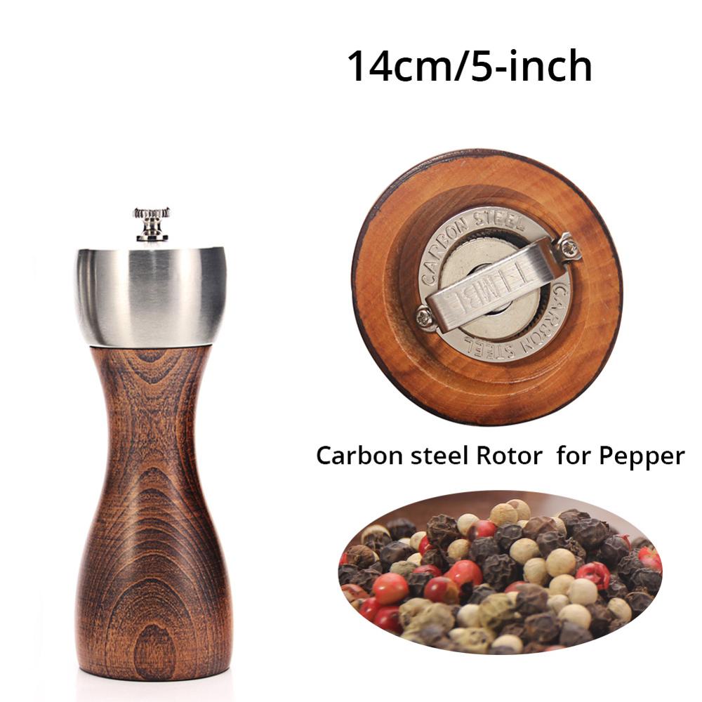 MHigh Quality Beech Pepper Salt Grinder