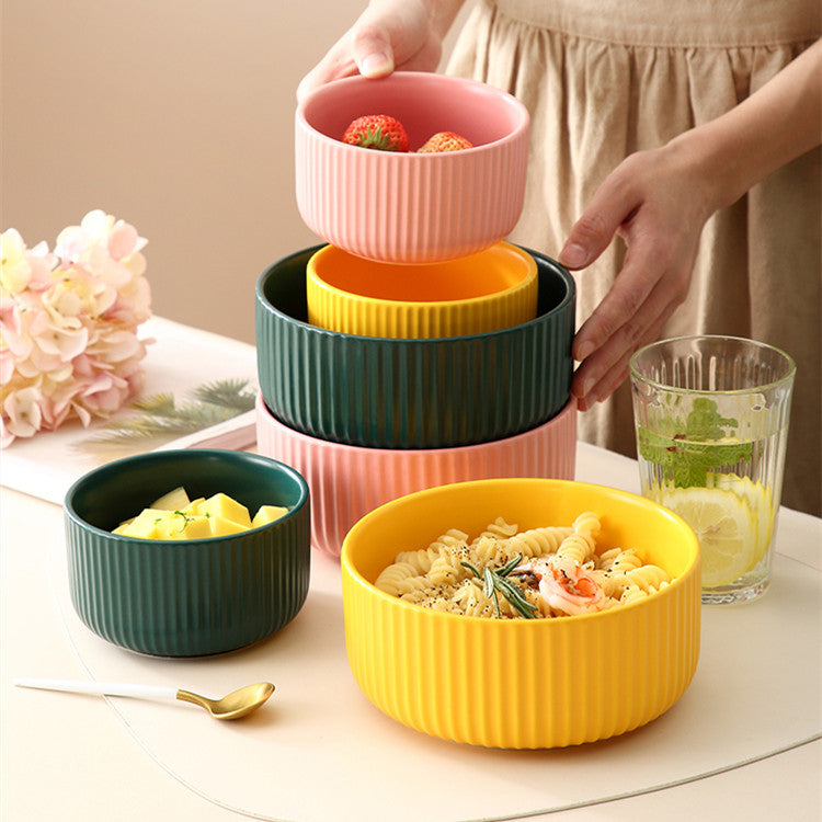 Home Creative Ceramic Oven Baking Bowls