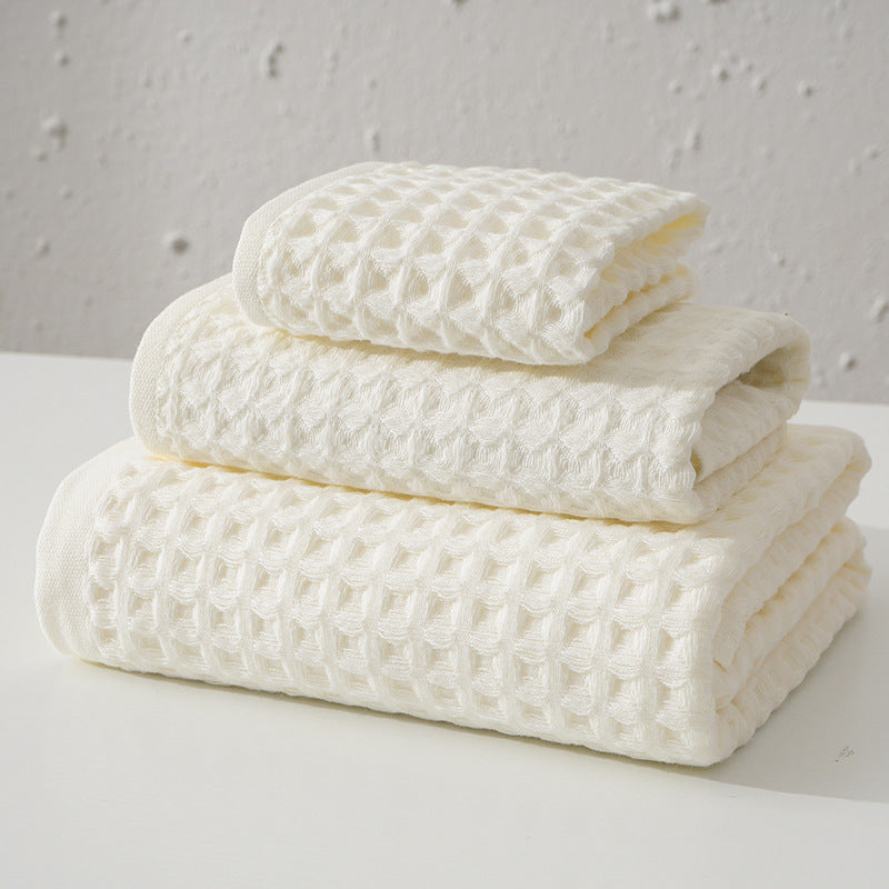 Pure Cotton Honeycomb 32 Bath Towels